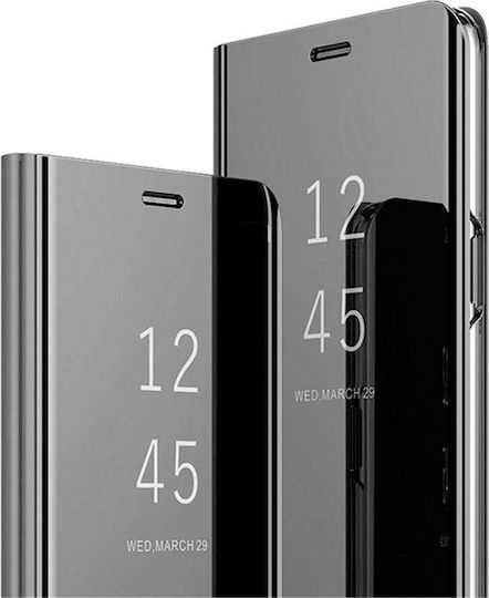 Hurtel Clear View Book Plastic Negru (Xiaomi Mi 9)
