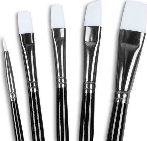 Angelus Plaque Paint Brush Set 5pcs