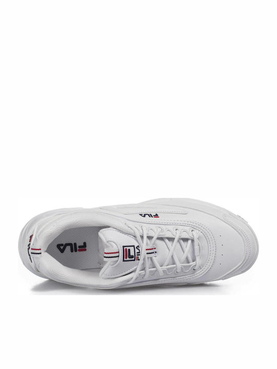 Distorter Adidași Chunky Pentru Femei Albi