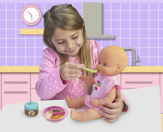 Giochi Preziosi Nenuco Σετ με Μωρό Κούκλα Ώρα για Φαγητό για 3+ Ετών