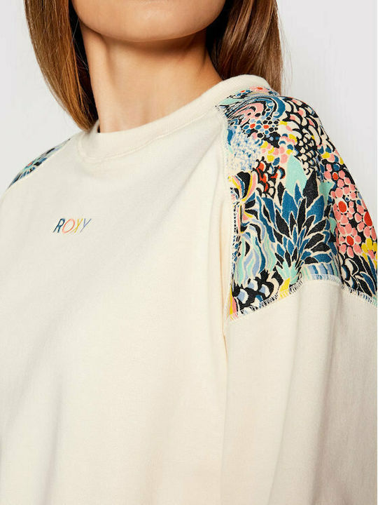 Women's Sweatshirt Beige ERJFT04411-MCG0