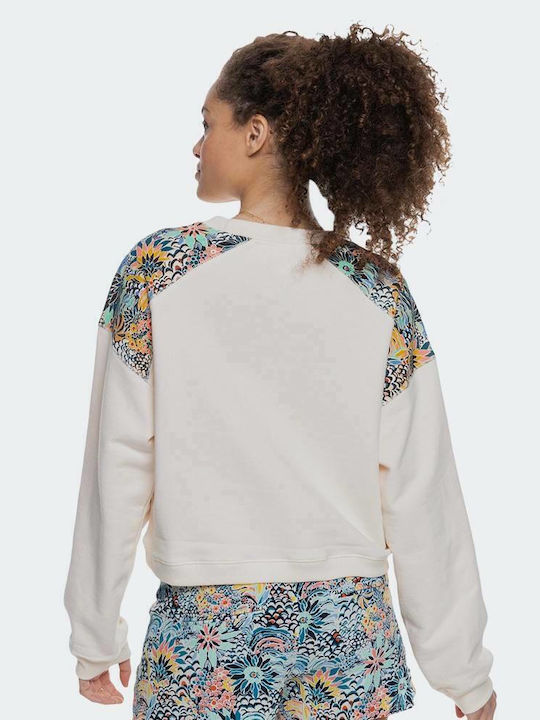 Women's Sweatshirt Beige ERJFT04411-MCG0
