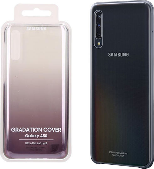 Samsung Back Cover Silicone Black (Galaxy A50)