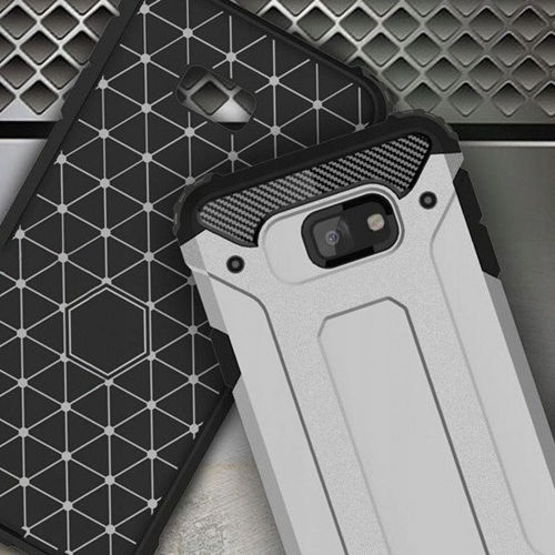 Hurtel Back Cover Plastic Gri (Galaxy J4+)