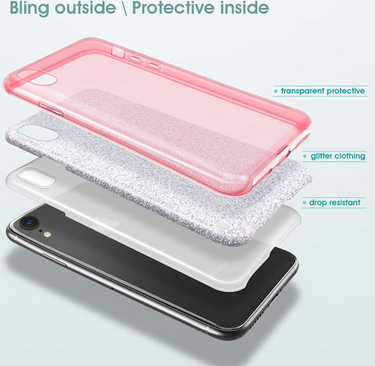 Forcell Back Cover Plastic Pink (Galaxy S10)
