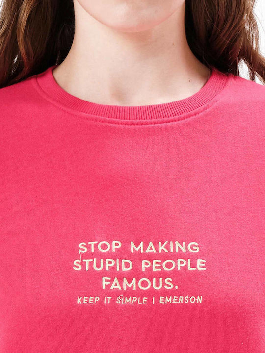 Γυναικείο Φούτερ Hot Pink