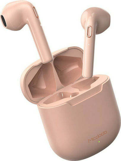 Mcdodo HP-7882 Ohrstöpsel Bluetooth-Freisprecheinrichtung Kopfhörer mit Ladeetui Rosa