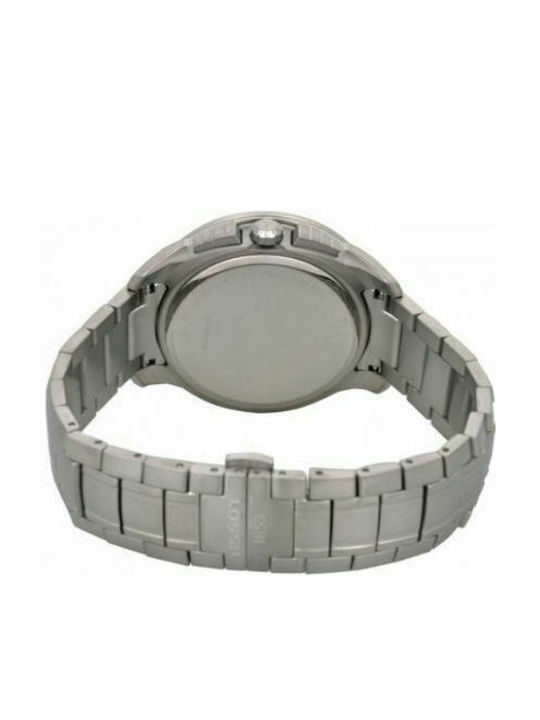 Tissot Мъжки Часовник 43мм Хронограф На Батерия със Сребрист Металик Гривна