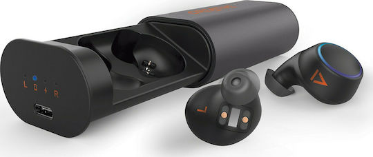 Creative Outlier Air In-ear Bluetooth Handsfree Ακουστικά με Αντοχή στον Ιδρώτα και Θήκη Φόρτισης Μαύρα