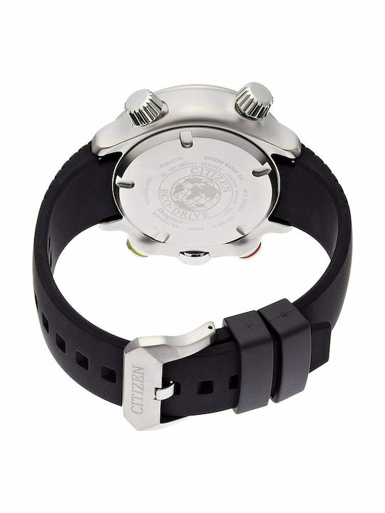 Citizen Promaster Altichron Men's Watch 49.5mm Eco - Drive with Black Rubber Strap