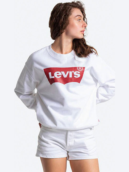 Core Batwing Long Women's Sweatshirt White
