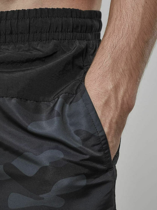 Men's Swimwear Shorts Black / Dark Camo
