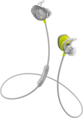 Bose Soundsport In-ear Bluetooth Handsfree Ακουστικά με Αντοχή στον Ιδρώτα Κίτρινα