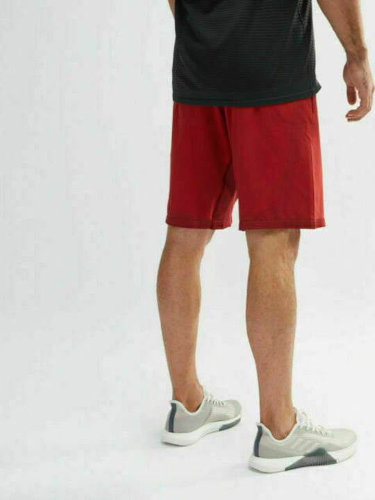 Adidas 4KRFT Primeknit Αθλητική Ανδρική Βερμούδα Κόκκινη