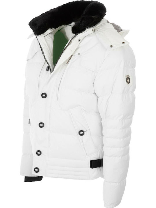 Starstream Зимно Мъжко Яке Puffer Бяло