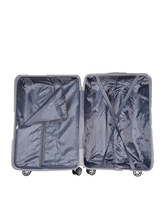 Ormi ESH312 Medium Travel Suitcase Hard Gold with 4 Wheels Height 64cm