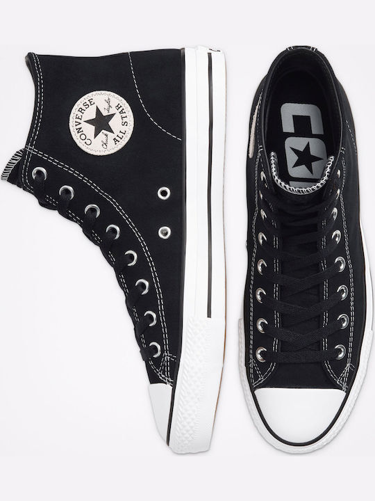 Chuck Taylor All Star Pro Hi Μποτάκια Μαύρα