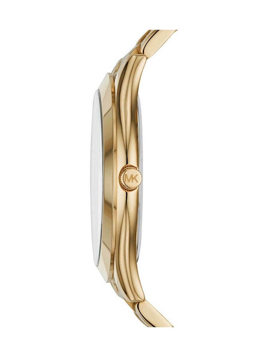 Michael Kors Women's Watch with Gold Metal Bracelet