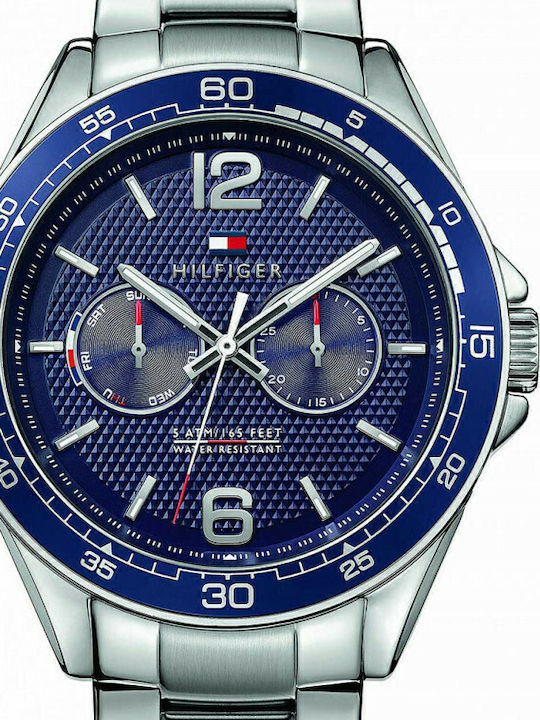 Tommy Hilfiger Erik Ρολόι Μπαταρίας με Μεταλλικό Μπρασελέ Tommy Hilfiger Erik Ρολόι Μπαταρίας με Μεταλλικό Μπρασελέ