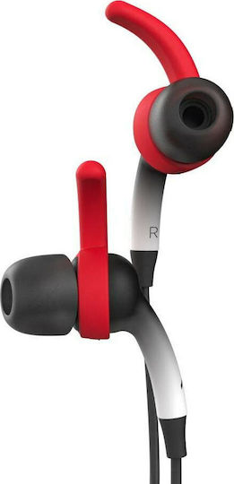 iFrogz Sound Hub Plugz In-ear Bluetooth Handsfree Ακουστικά με Αντοχή στον Ιδρώτα Μαύρο/Λευκό