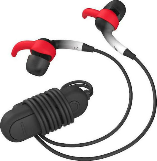 iFrogz Sound Hub Plugz In-ear Bluetooth Handsfree Ακουστικά με Αντοχή στον Ιδρώτα Μαύρο/Λευκό