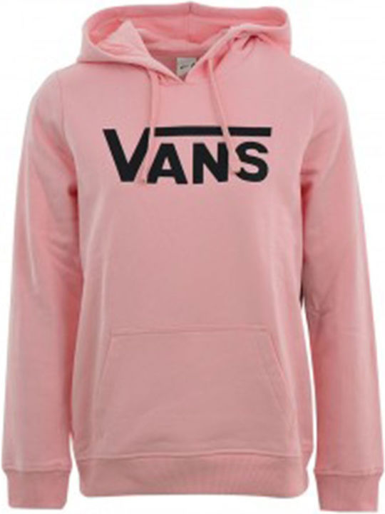 Classic Vintage Γυναικείο Φούτερ με Κουκούλα Powder Pink