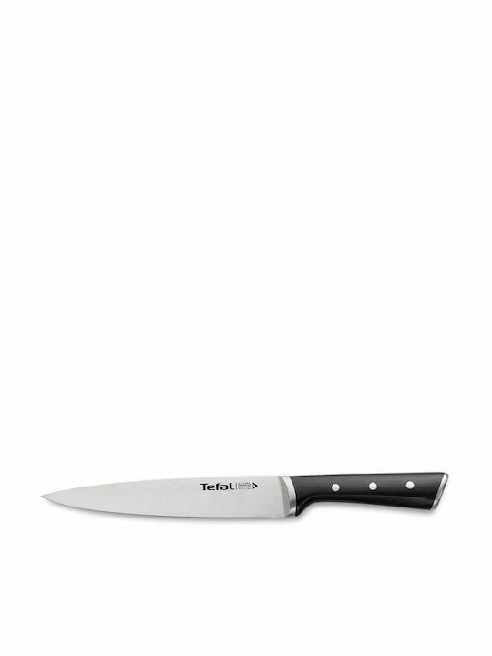 Tefal Ice Force Knife Set with Block from Stainless Steel 5pcs