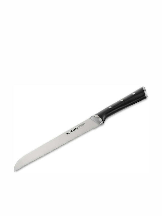 Tefal Ice Force Knife Set with Block from Stainless Steel 5pcs