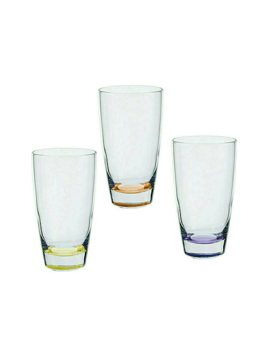 Uniglass Viv Set de Pahare pentru apa din Sticlă 485ml 91550CB51 3buc