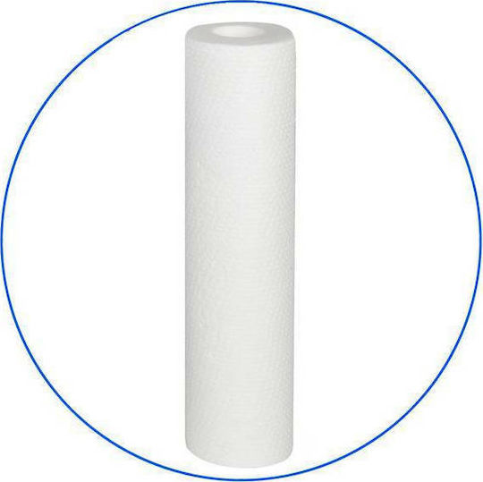 Aqua Filter Filtru de Apă de Înlocuire Alimentare centrală din Polipropilenă 10" FCPS1 1 μm - micrometru
