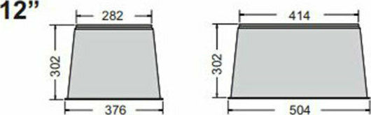 Palaplast Sewer Drain Plastic 50.4x37.6cm 3212/0012