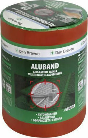 Bostik Den Braven Aluband Ρολό Ασφάλτου Ασημί για 9τμ με Επικάλυψη Αλουμινίου 201940
