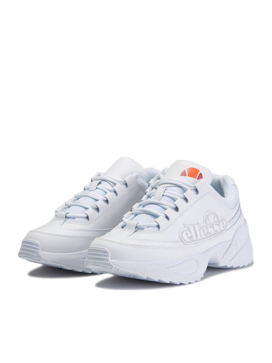 Q3 Sparta Γυναικεία Chunky Sneakers Λευκά