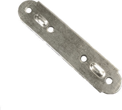 F.F. Group Connecting Plate for Carpenters Galvanized 80x16mm Bracket