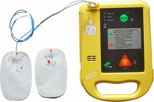 Mobiak Portabil Automat AED7000 Ελληνικά Defibrilator Automat