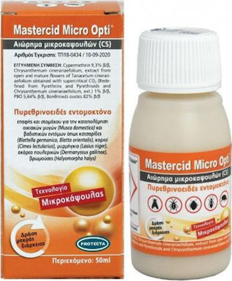 Protecta Mastercid Micro Opti Υγρό για Κατσαρίδες / Κουνούπια / Μυρμήγκια 50ml