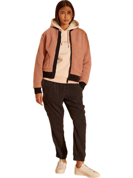 Storm Easy Strickjacke für Damen Rosa