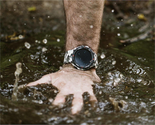 Amazfit T-Rex 48mm Wasserdicht Smartwatch mit Pulsmesser (Camo Green)