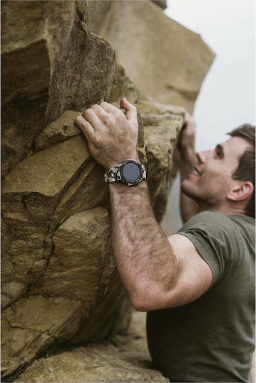 Amazfit T-Rex 48mm Wasserdicht Smartwatch mit Pulsmesser (Camo Green)