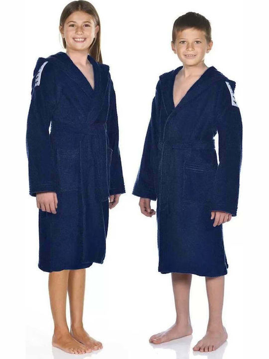 Arena Core Soft 002015-701 Kids Swimming Bathrobe Blue
