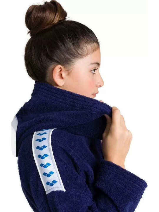 Arena Core Soft 002015-701 Kids Swimming Bathrobe Blue