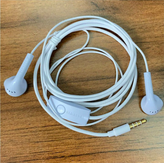 Samsung EHS61AS Bulk Earbuds Handsfree Ακουστικά με Βύσμα 3.5mm Λευκό
