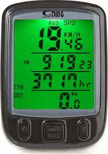 Sunding SD563A Waterproof Wired Bike Counter