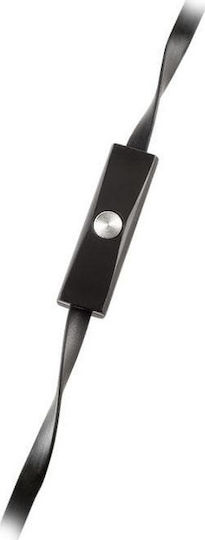 Meliconi Speak Flat Earbuds Handsfree με Βύσμα 3.5mm Μαύρο