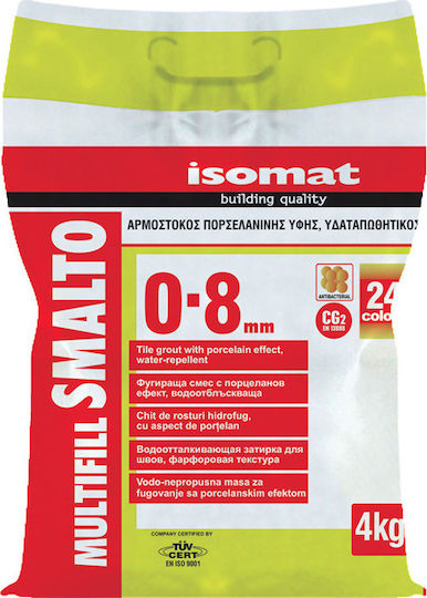 Isomat Multifill Smalto 1-8 Gresie de umplere a rosturilor de țiglă Rășinoase / pentru apa 31 Ceramide 4kg