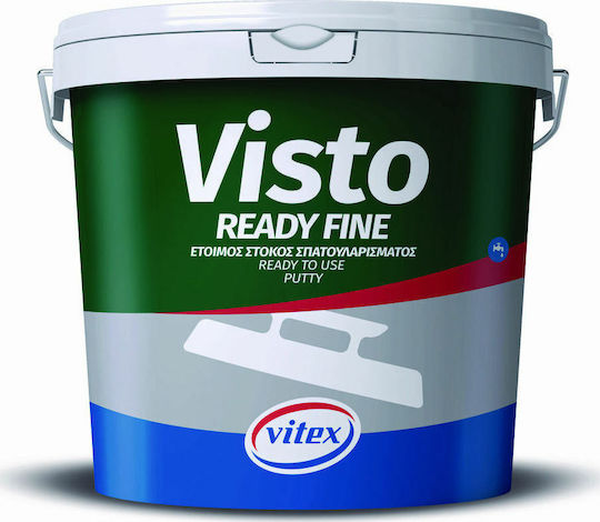 Vitex Visto Ready Fine Allzweckspachtel Spachtelmasse Weiß 18kg