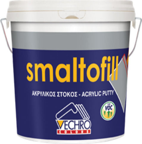 Vechro Smaltofill General-Purpose Putty Filler Acrylic White 5kg