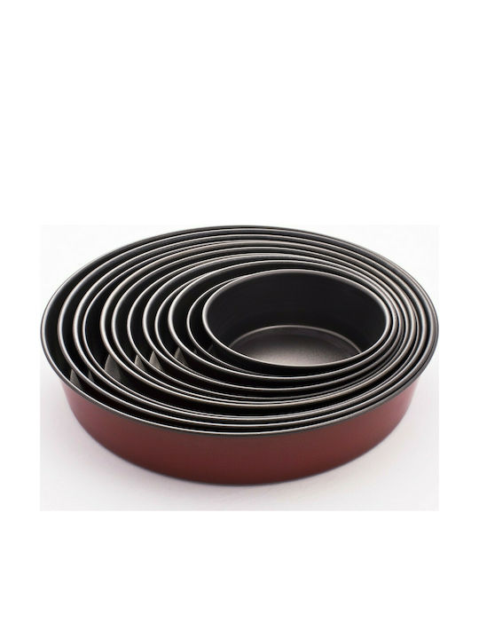 Keystone Aluminum Round Baking Pan with Stone Coating 40cm