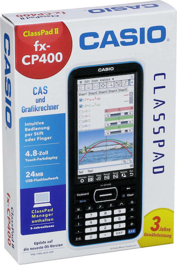 Casio Αριθμομηχανή Γραφημάτων 13 Ψηφίων σε Μαύρο Χρώμα