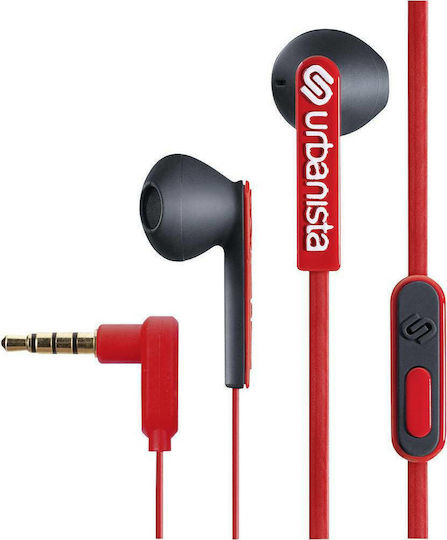 Urbanista San Francisco În ureche Handsfree cu Mufă 3.5mm Roșu